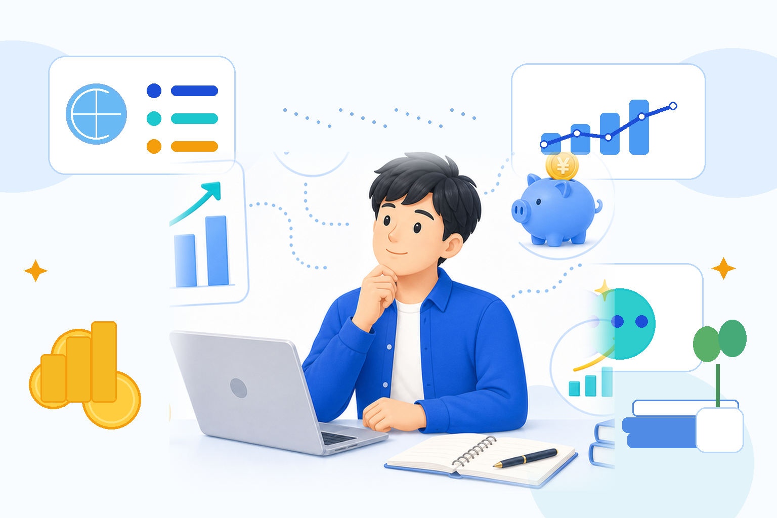 オルカンとS&P500の違い【実は中身が半分重なっている】のイメージ図