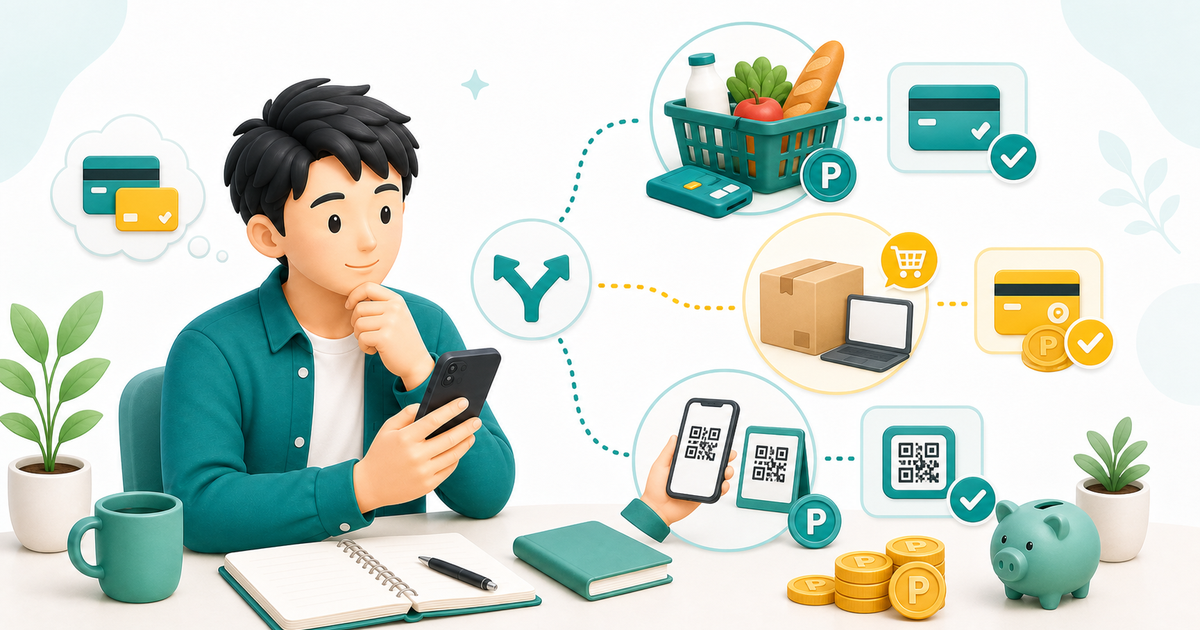 楽天ペイとPayPayの基本スペック比較【2026年最新版】のイメージ図