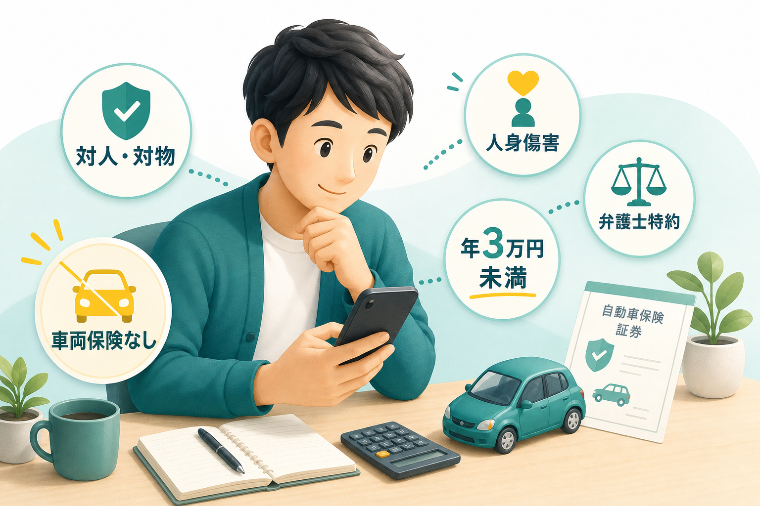 私の自動車保険の現状のイメージ図
