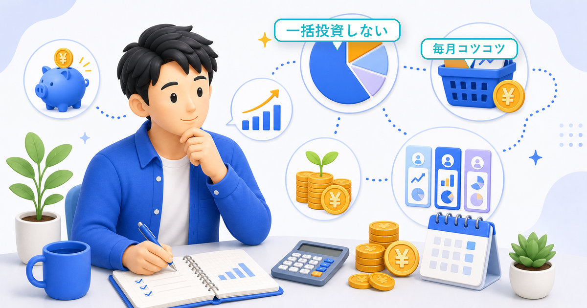 なぜボーナスを投資(新NISA)に回さないのかのイメージ図