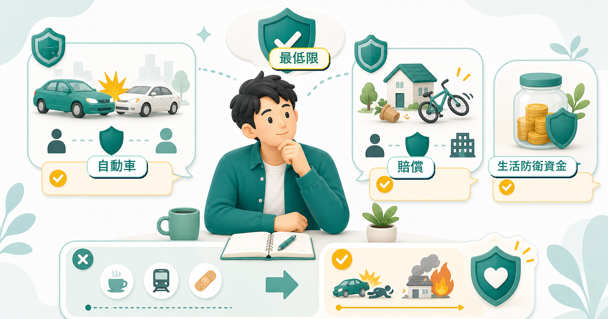 なぜ医療保険・がん保険がいらないのかのイメージ図