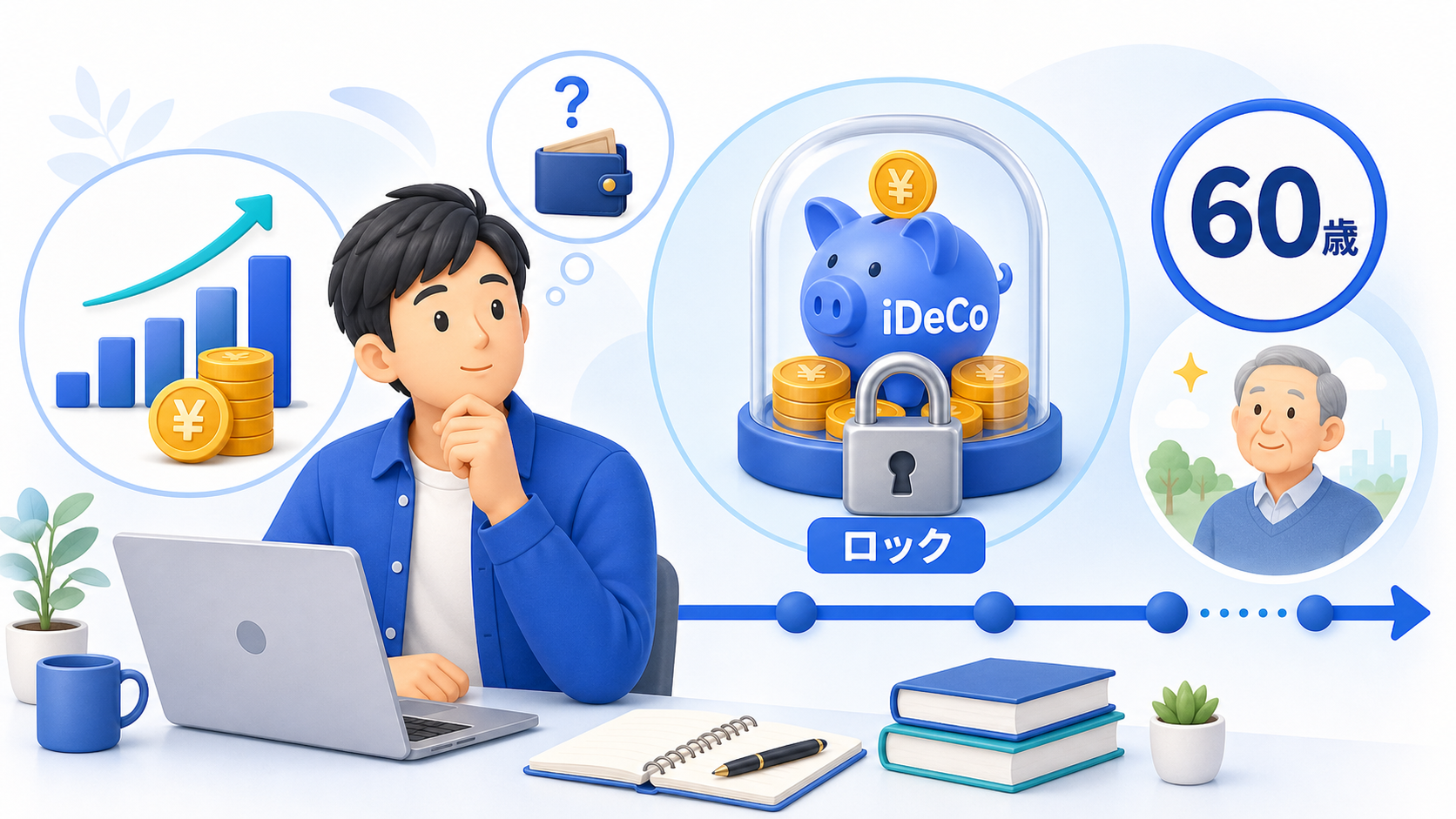 やらなかった理由①：資金拘束を嫌ったのイメージ図